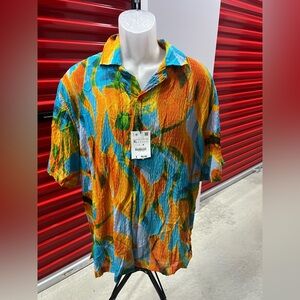 Zara Vibrant Multicolor Men's Shirt